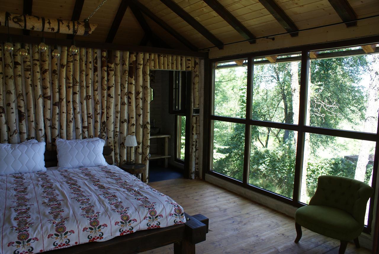 Porumbacu Treehouse Porumbacu de Sus Extérieur photo
